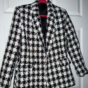 Thick Plaid blazer